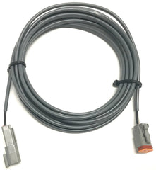 108" Deutsch 2P Receptacle to 2P Plug Single Adapter - SG-DTR-DTP-108 - Skid Steer Genius