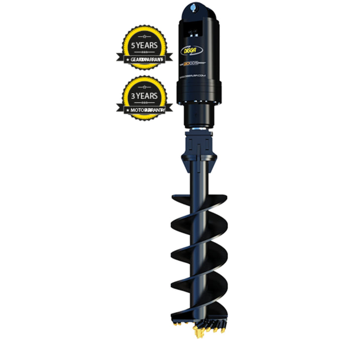20DDS High Flow Auger Drive - Digga