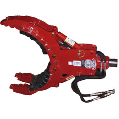 Universal Quick Attach (SSQA) system - 3-Finger Rock and Tree Hand Skid Steer Grapple Attachment - EZ Spot UR