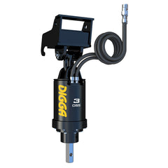 3DSS Auger Package with Mount for 10 - 30 GPM Machines - Digga