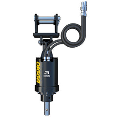 3DSS Auger Package with Mount for 10 - 30 GPM Machines - Digga