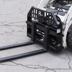 Skid Steer Hydraulic Pallet Fork 4,000 lbs - Blue Diamond