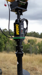 4DDS High Flow Auger Package with Mount for 10 - 36 GPM Machines - Digga - No HALO