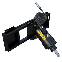High flow auger drive - 4DDS High Flow Auger Package with Mount for 10 - 36 GPM Machines - Digga