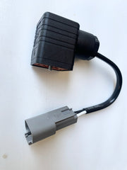 6" Deutsch to DIN Adapter Cable - Skid Steer Genius