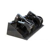 Rock Bucket Grapple Severe Duty for Loader - Blue Diamond