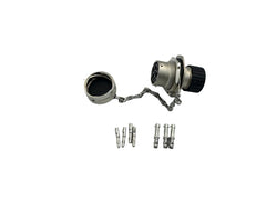 Trident 7 Pin Female Dust Cap Machine Side - SG-RT014DCG-100 - Skid Steer Genius