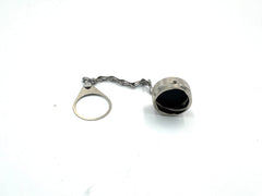Trident 7 Pin Female Dust Cap Machine Side - SG-RT014DCG-100 - Skid Steer Genius