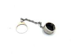 Trident 7 Pin Female Dust Cap Machine Side - SG-RT014DCG-100 - Skid Steer Genius