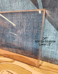 CAT Next Gen 316-395 Excavator Windshield | Shields Lexan Polycarbonate