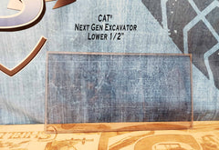CAT Next Gen 316-395 Excavator Windshield | Shields Lexan Polycarbonate