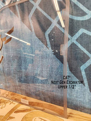 CAT Next Gen 316-395 Excavator Windshield | Shields Lexan Polycarbonate