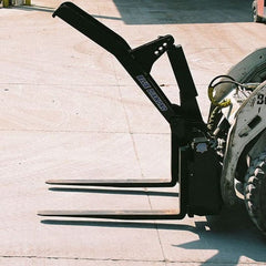 Grapple Forks Adjustable Tine Skid Steer - Blue Diamond