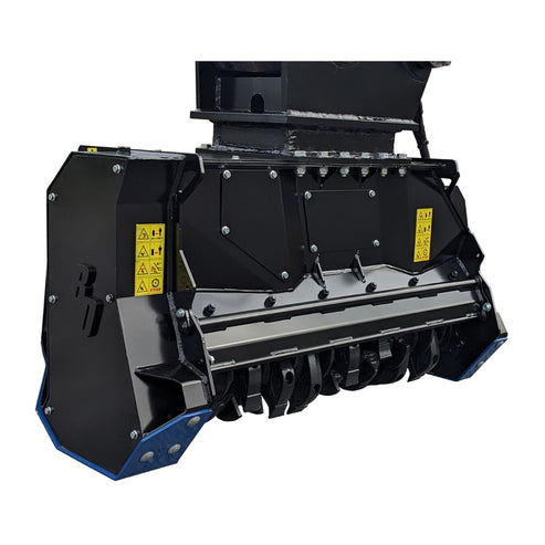 HD Excavator Drum Mulcher - Blue Diamond