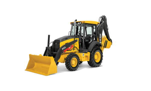 John Deere Backhoe K & L Series LH Side Window Flat | Shields Lexan Polycarbonate
