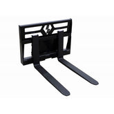 Low Profile Mini Pallet Forks for Skid Steer | Blue Diamond