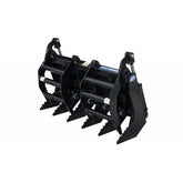 Mini Rake Grapple for Loaders - Blue Diamond