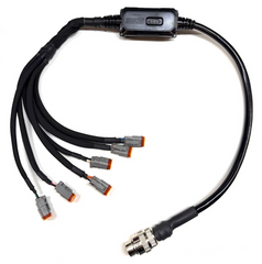Bobcat 7 Pin CAN Controller 6 Port Kit - SG-CAN60-XX - Skid Steer Genius