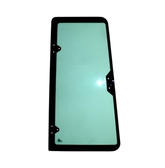 Case/New Holland Backhoe Cab Door Glass - Rear Left-Hand Swing-Out | Depco