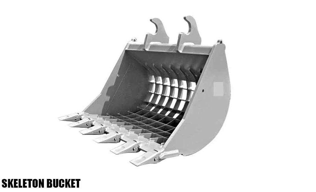 Skeleton Buckets for 45MT (95,000 - 110,000 lbs.) Excavators - WAIN ROY