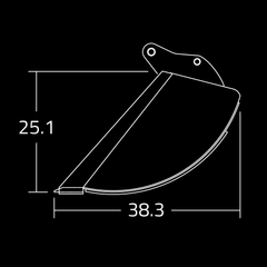 Straight Wall Dirt Buckets for TLBs up to 16,000 lbs. - WAIN ROY - straight wall