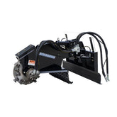 Skid Steer Stump Grinder with Swing Arm | Blue Diamond