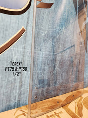 TEREX Skid Steer Windshield PT Series | Shields Lexan Polycarbonate