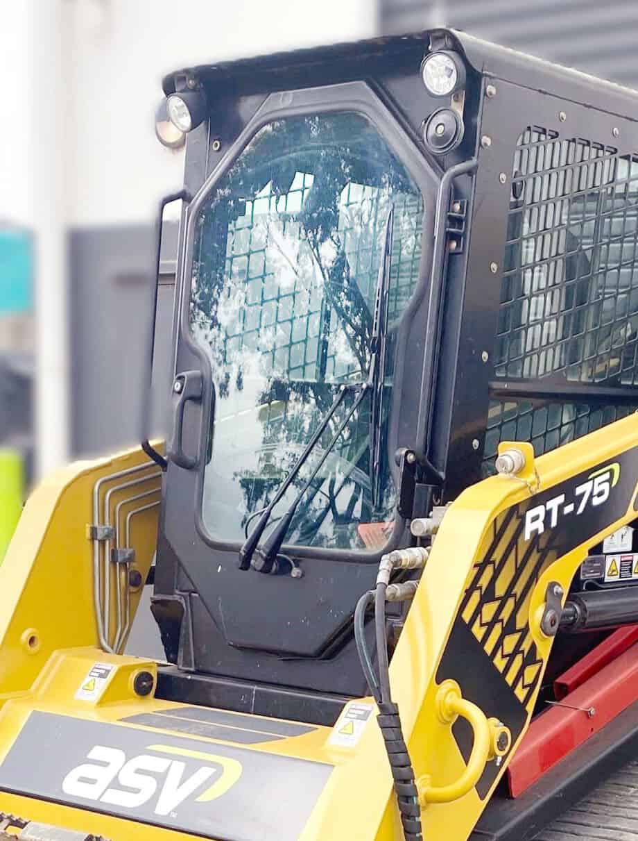 TEREX Windshield Skid Steer ASV RT75 & VT70 | Shields Lexan Polycarbonate