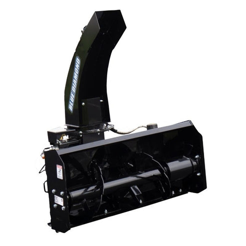 Mini Snow Blower Skid Steer Attachment - Blue Diamond