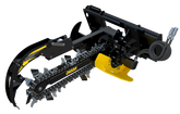 Digga Bigfoot 900 skid steer trencher with frame and combo chain