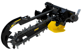 Digga Bigfoot XD high flow trencher with frame and combo chain