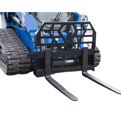 Fork Pallet Heavy Duty D‑Ring for Skid Steer | Blue Diamond