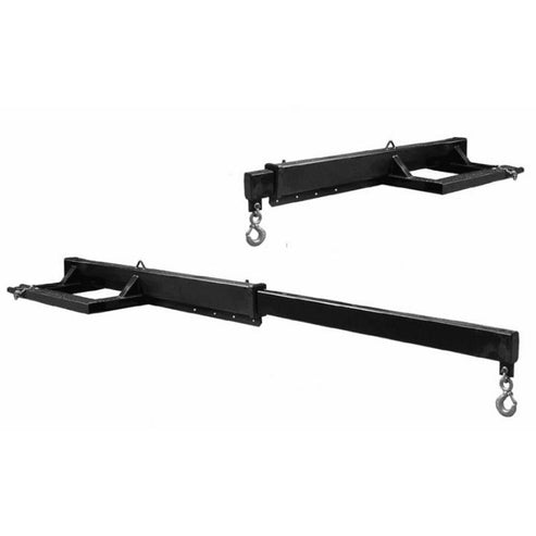 Industrial Adjustable Jib for Skid Steers - Blue Diamond