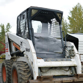 Bobcat Replacement Cab Enclosure Nylon w Door & Side Window - Skid Steer