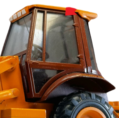 Case/New Holland Backhoe Cab Door Glass - Rear Left-Hand Swing-Out | Depco