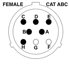 Cat D-Series 14 Pin to Cat 8 Pin (C-Series and older) - Skid Steer Genius