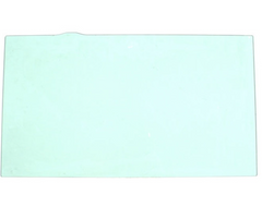 Cut to the OEM 316-8854 pattern at 32" X 18" - CAT E Series Front Lower Glass for 312D, 319D, 320D, 323D, 345D | Depco