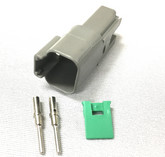 Deutsch - 2 Pin Receptacle (Qty 10) - Skid Steer Genius