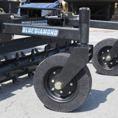 Power Rake Extreme Duty Skid Steer Attachment | Blue Diamond