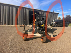 Grader Laser Receiver Masts (2) - Skid Steer Genius