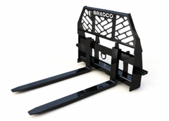 Heavy Duty Pallet Fork For Wheel Loaders | Bradco By Paladin