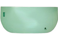 Cut to the OEM YT02C01072P1 pattern at 31.5" X 16" - Kobelco Front Lower Glass for SK70SR, SK80MSR, SK135SRL, SK200SR | Depco
