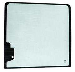 Direct interchange with OEM RD829-46030 - Kubota Mini Excavator Front Upper Glass for KX080-4, KX080-4S2 | Depco