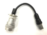 Female Machine Side Bobcat 14 Pin to Attachment Side John Deere 3 Pin - Skid Steer Genius