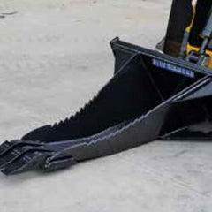 Mini Stump Bucket 42″ for Skid Steers | Blue Diamond