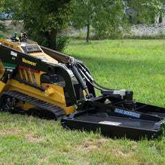 Mini Brush Cutter Closed Front for Skid Steer - Blue Diamond