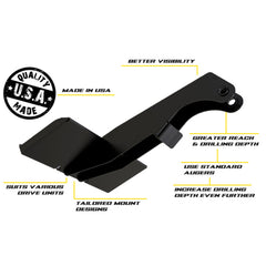 Mini Loader Extension Mount for 1DSS-4DDS Auger Drives - Digga