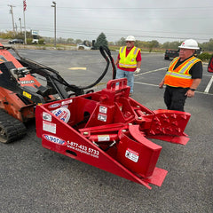 Mini Pole Jack Attachment for Skid Steers - EZ Spot UR