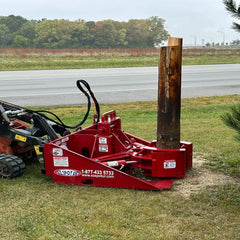 Mini Pole Jack Attachment for Skid Steers - EZ Spot UR