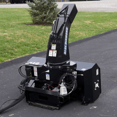 Mini Snow Blower Skid Steer Attachment - Blue Diamond